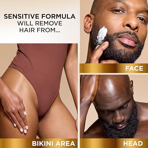 SoftSheen-Carson Magic Razorless Shaving Cream, Depilatory Hair Removal Cream, Works in 4 Minutes for Coarse, Curly Hair, 6 Oz - Image 3