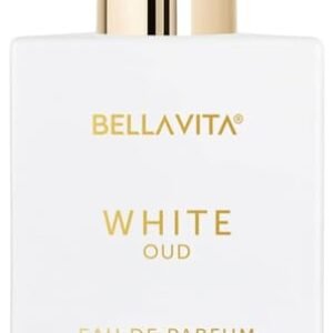 BellaVita Luxury White OUD Unisex Perfume 100Ml | Premium Arabic Men and Women Perfumes | Notes of Artemisia, Musk, Oud Vetiver and Freesias | Exquisite Unisex Arabian Perfume for Women & Men