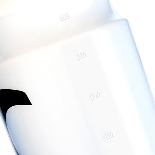 Cannon Sports 1 Liter Sports Water Bottle, BPA-Free, 34 Oz Capacity, Large Mouth, 2 lids (Straw and Squeeze), Great For Helmet Sports Such As Hockey, Lacrosse, Football, Boxing (2 Pack) (Clear) - Image 5