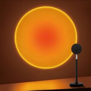 Sunset Lamp Projector,180 Degree Rotation Sun Projection Light Led Night Light Floor Lamp with USB Port,Sunset Lamps for Photography Party Bedroom Decor,Christmas Gifts for Women