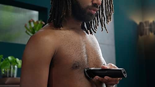 Philips Norelco Multigroom Series 5000 18 Piece, Beard Face, Hair, Body and Intimate Hair Trimmer for Men - NO BLADE OIL MG5910/49 - Image 12