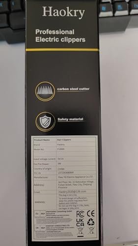 Hair Clippers for Men Professional - Cordless&Corded Barber Clippers for Hair Cutting & Grooming Rechargeable Beard Trimmer - Image 10