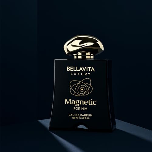 BELLAVITA Luxury Mood Collection MAGNETIC Perfume for Men 100ml | Pheromone Inspired Technology Long Lasting Fragrance | Notes of Grapefruit, Jasmine and Vanilla | Gourmet, Spicy Premium Fragrance - Image 5