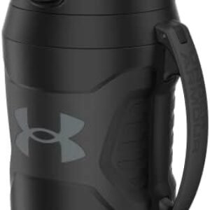 Under Armour Half Gallon Water Bottle Insulated, 64oz Insulated Water Bottle with Handle, Sports Water Jug, Fence Hook, Leak Resistant, for Baseball, Football & More