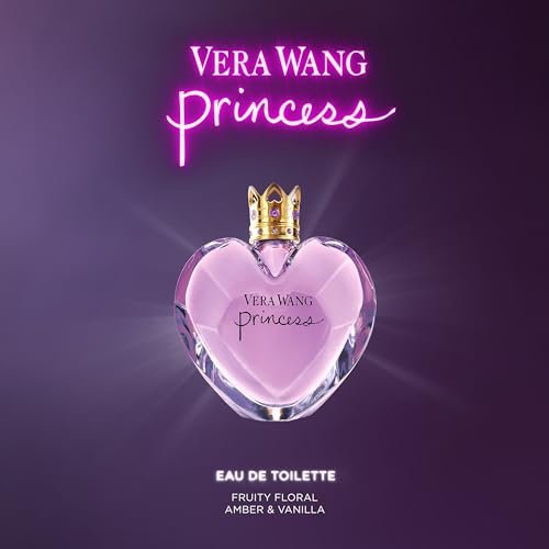 Vera Wang Princess Eau de Toilette Spray for Women, Vanilla, 3.4 Fl Ounce - Image 2