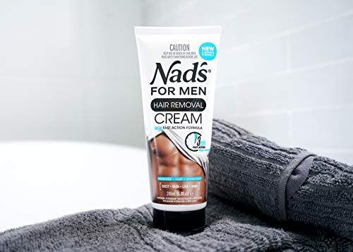 Nad's For Men Hair Removal Cream, Painless Hair Removal For Men, Soothing Depilatory Cream For Unwanted Coarse Male Body Hair, 6.8 Fl Oz - Image 9