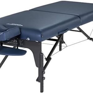 Master Massage 31" Montclair Pro Portable Massage Table Package, Memory Foam Cushioning, Reiki Panels, Shiatsu Cable Release- Tattoo Table, Spa Bed, Facial Bed