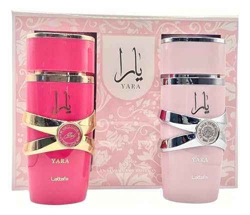 Lattafa 2 Piece Gift Set (Yara EDP 3.4 Fl Oz + Yara Candy EDP 3.4 Fl Oz) - Image 2