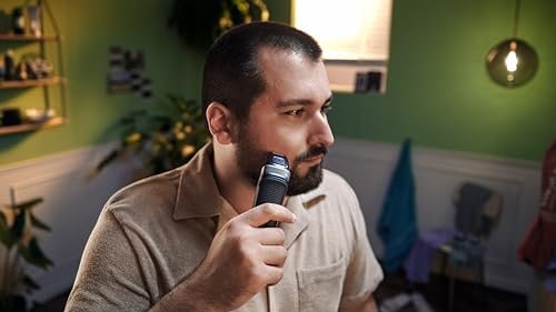 Philips Norelco Multigroom Series 5000 18 Piece, Beard Face, Hair, Body and Intimate Hair Trimmer for Men - NO BLADE OIL MG5910/49 - Image 14