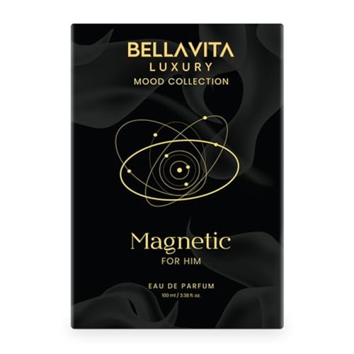BELLAVITA Luxury Mood Collection MAGNETIC Perfume for Men 100ml | Pheromone Inspired Technology Long Lasting Fragrance | Notes of Grapefruit, Jasmine and Vanilla | Gourmet, Spicy Premium Fragrance - Image 7