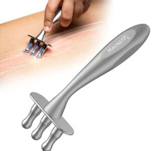 MagnetRX® Magnetic Therapy Massage Fork – Multi–Functional Magnetotherapy Pen for Emotion Code Magnets, Meridian Massage Tool & Body Healing Magnets – Magnetoterapia Fisioterapia Portatil Aparatos