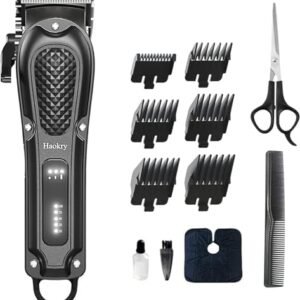 Hair Clippers for Men Professional - Cordless&Corded Barber Clippers for Hair Cutting & Grooming Rechargeable Beard Trimmer