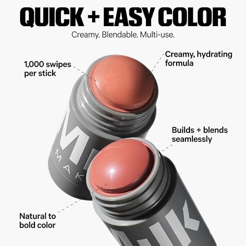 Milk Makeup Lip + Cheek Stick – Multi-Use Cream Blush + Lip Color with Mango Butter, Avocado Oil + Apricot Oil – Hydrating, Buildable, Long-Lasting, Vegan Formula - Image 2