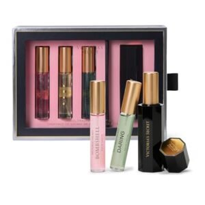 Victoria's Secret Travel Fragrance Spray Gift Set, Bombshell, Bare & Daring, Assorted Scents