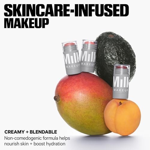 Milk Makeup Lip + Cheek Stick – Multi-Use Cream Blush + Lip Color with Mango Butter, Avocado Oil + Apricot Oil – Hydrating, Buildable, Long-Lasting, Vegan Formula - Image 3