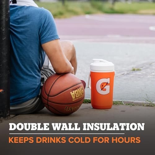Gatorade Half Gallon Cooler Jug, Sports Hydration Jug, BPA-Free, 64oz, Double Wall Insulation - Image 6