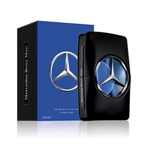 Mercedes-Benz Man - Elegant Fragrance With Sensual, Floral, Woody Notes - Mesmerize The Senses With Original Luxury Men’s Eau De Toilette Spray - Endless Day Through Night Scent Payoff - 3.4 Oz