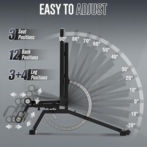 Mikolo Power Cage, Power Rack with Cable Crossover System, 1500LBS Squat Rack with LAT Pull Down System, Workout Cage with Pulley System for Fitness Home Gym - Image 5