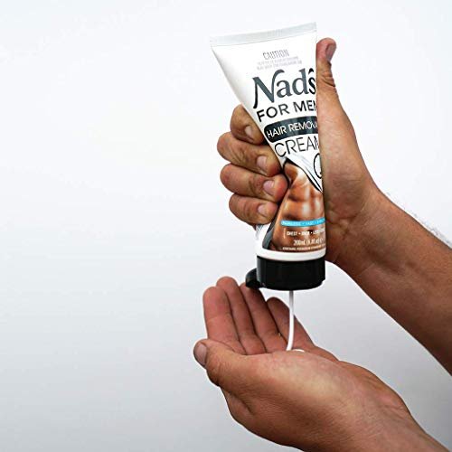 Nad's For Men Hair Removal Cream, Painless Hair Removal For Men, Soothing Depilatory Cream For Unwanted Coarse Male Body Hair, 6.8 Fl Oz - Image 2