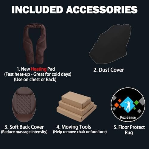 2025 Massage Chair Full Body, Zero Gravity SL-Track Shiatsu Massage Recliner Chair with Heat, AI Control, Body Scan and Calfrest Extension - Image 7