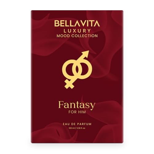 BELLAVITA Luxury Mood Collection FANTASY Perfume for Men 100ml | Pheromone Inspired Technology Long Lasting Fragrance | Notes of Orange, Vetiver and Saffron | Floral, Spicy Premium Fragrance - Image 6