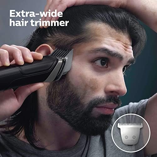 Philips Norelco Multigroom Series 5000 18 Piece, Beard Face, Hair, Body and Intimate Hair Trimmer for Men - NO BLADE OIL MG5910/49 - Image 6
