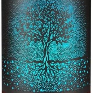 Essential Oil Diffuser- Aromatherapy Diffuser with7 Colors Light and Auto-Off for Women Metal Cool Mist Humidifier for Home and Office(Tree)