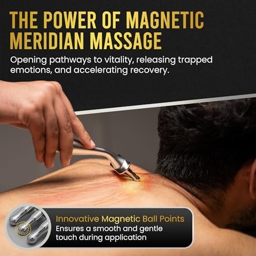MagnetRX® Magnetic Therapy Massage Fork – Multi–Functional Magnetotherapy Pen for Emotion Code Magnets, Meridian Massage Tool & Body Healing Magnets – Magnetoterapia Fisioterapia Portatil Aparatos - Image 6