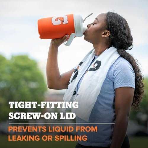 Gatorade Half Gallon Cooler Jug, Sports Hydration Jug, BPA-Free, 64oz, Double Wall Insulation - Image 3