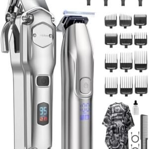 Jack & Rose Clippers and Trimmers Set, Cordless Hair Clippers for Men, Barber Clippers Set