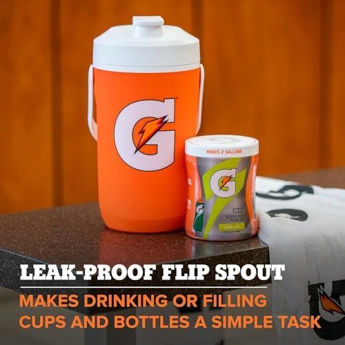 Gatorade Half Gallon Cooler Jug, Sports Hydration Jug, BPA-Free, 64oz, Double Wall Insulation - Image 2