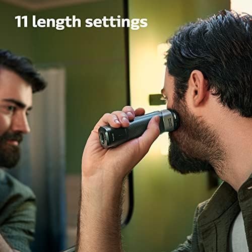 Philips Norelco Multigroom Series 5000 18 Piece, Beard Face, Hair, Body and Intimate Hair Trimmer for Men - NO BLADE OIL MG5910/49 - Image 7
