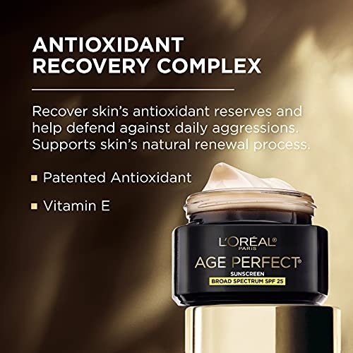 LOreal Paris Age Perfect Cell Renewal Anti-Aging Day Moisturizer with Broad Spectrum SPF 25 Sunscreen, Antioxidants, and Vitamin E 1.7oz - Image 4