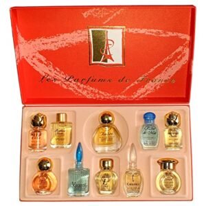 Charrier Parfums 10 Eaux de Parfum Luxurious Gift Box - 57.8 ml - Made in Provence, France
