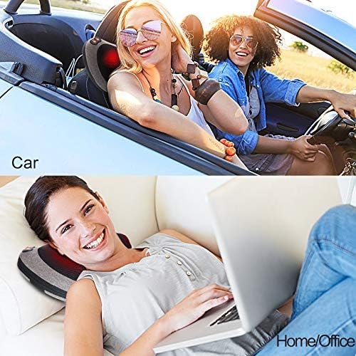 Papillon Shiatsu Back and Neck Massager with Heat, Deep Tissue Kneading,Electric Massage Pillow for Back,Shoulders,Legs,Foot,Body Muscle Pain Relief,Use at Home,Car,Office - Image 5