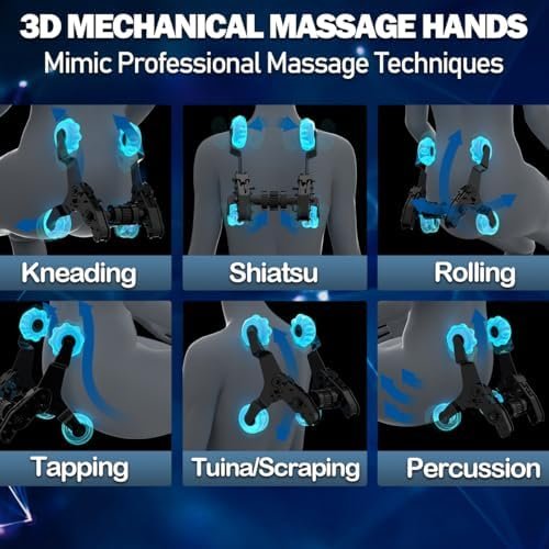 2025 Massage Chair Full Body, Zero Gravity SL-Track Shiatsu Massage Recliner Chair with Heat, AI Control, Body Scan and Calfrest Extension - Image 2