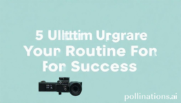 Upgrade Your Routine