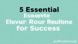 Elevate Your Routine