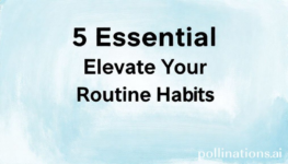 Elevate Your Routine