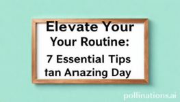 Elevate Your Routine