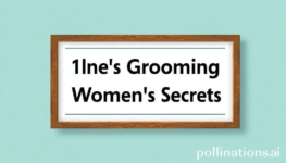 Mens Grooming Womens