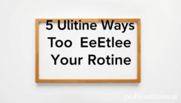 Elevate Your Routine