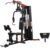 Fitvids Multifunctional Home Gym Equipment with 122.5 lbs Weight Stack, Full Body Workout Weight Machine Strength Training Exercise Equipment with Pulley System & Leg Press, All-in-One Workout Station