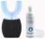 MAYBUY Ultrasonic Automatic Toothbrush for Adult, 360° Electric Sonic Toothbrush Teeth Whitening Kit with Automatic Timer, Wireless Charging Washable Travel Or Home (Black, 1)