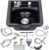 Shampoo Bowl for Salons, Black ABS Plastic Shampoo Sink for Home, Easy to Clean and Install Salon Shampoo Bowls for Hair Stylist