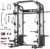 Major Fitness Drone2 Advanced Training Smith Machines– All-in-One Home Gym Squat Rack with Aluminum Pulley Set , Weight Bar, Dual LAT Pull-Down Systems & Cable Crossover Machine for Full-Body Workouts