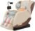 2025 Massage Chair, Massage Chairs Full Body and Recliner with 10 Fixed Points, Zero Gravity, Wood Grain Leather, Foot Massage, Airbags, Lumbar Heating, Bluetooth and Control Screen (Creamy White)
