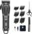 Hair Clippers for Men Professional – Cordless&Corded Barber Clippers for Hair Cutting & Grooming Rechargeable Beard Trimmer