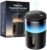 Waterless Essential Oil Diffuser: Battery Mini Scent Diffusers for Home&Car with 8 Color LED Night Light — Cool Mist Aroma Machine Deep Black