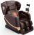 2025 Massage Chair Full Body, Zero Gravity Massage Chair with 10 Fix Rollers, Heating, Foot Massage, Auto Modes, Bluetooth Speaker, Touch Screen Controller (Brown Premium)